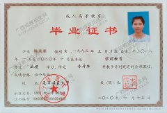 南宁师范大学函授毕业证